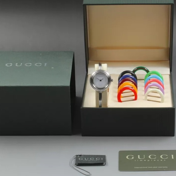 Gucci RARE 925 Sterling Silver Bracelet Watch - Picture 2 of 9